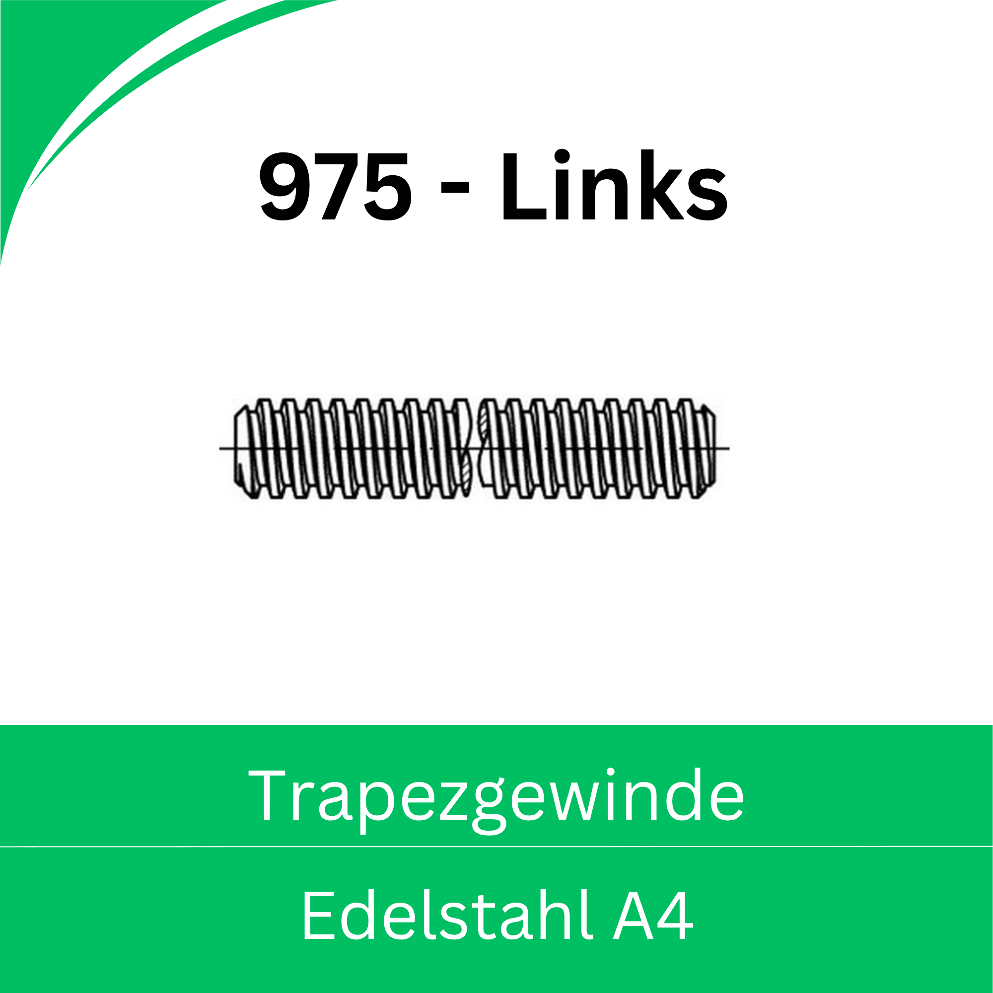 Bild von ➤ Kategorie: DIN 975 Gewindestangen - Trapezgewinde - (Edelstahl A4)